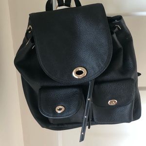 COACH Turnlock Tie Rucksack | Black